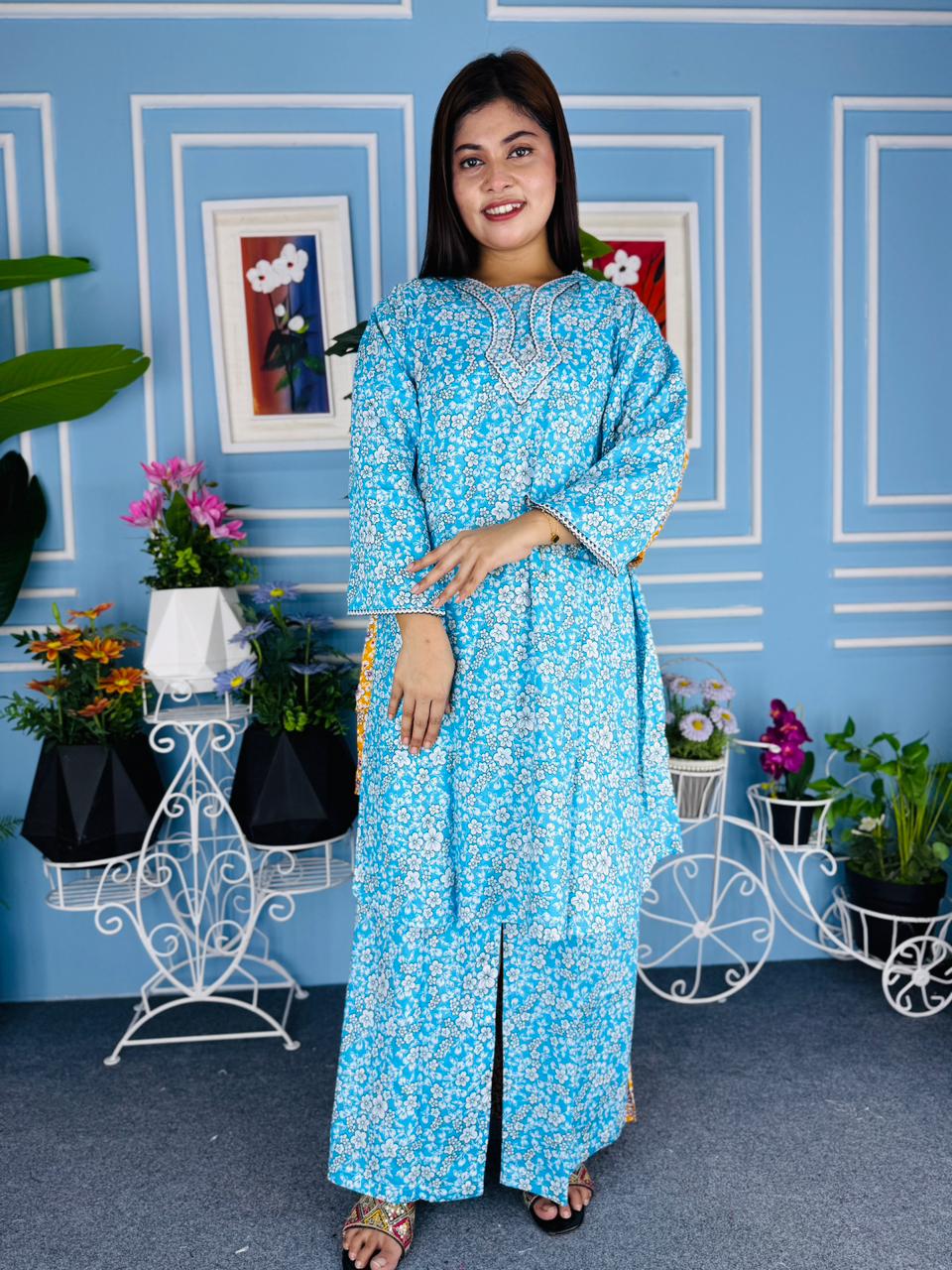 সুতি টু পিস