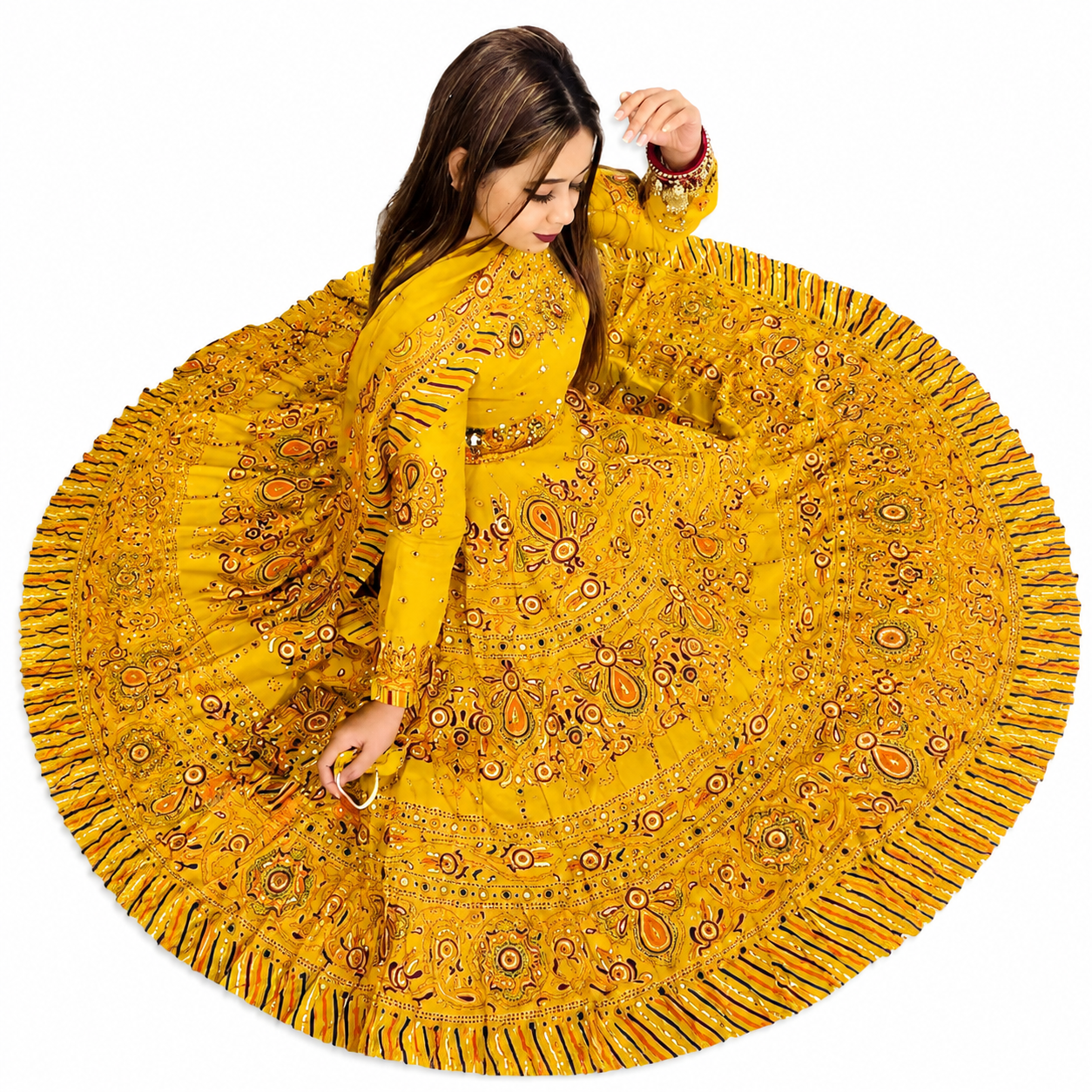 🔥 Premium Anarkali Two Piece Gown✨